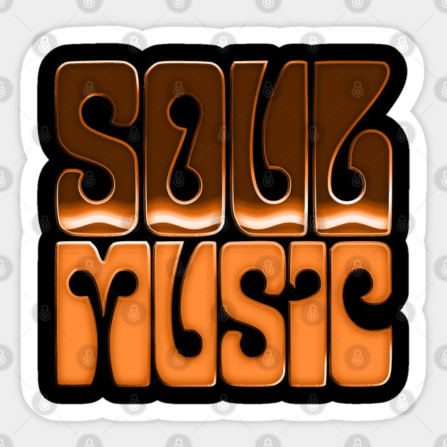 Soul Music --------- Retro Fan Design Sticker by DankFutura